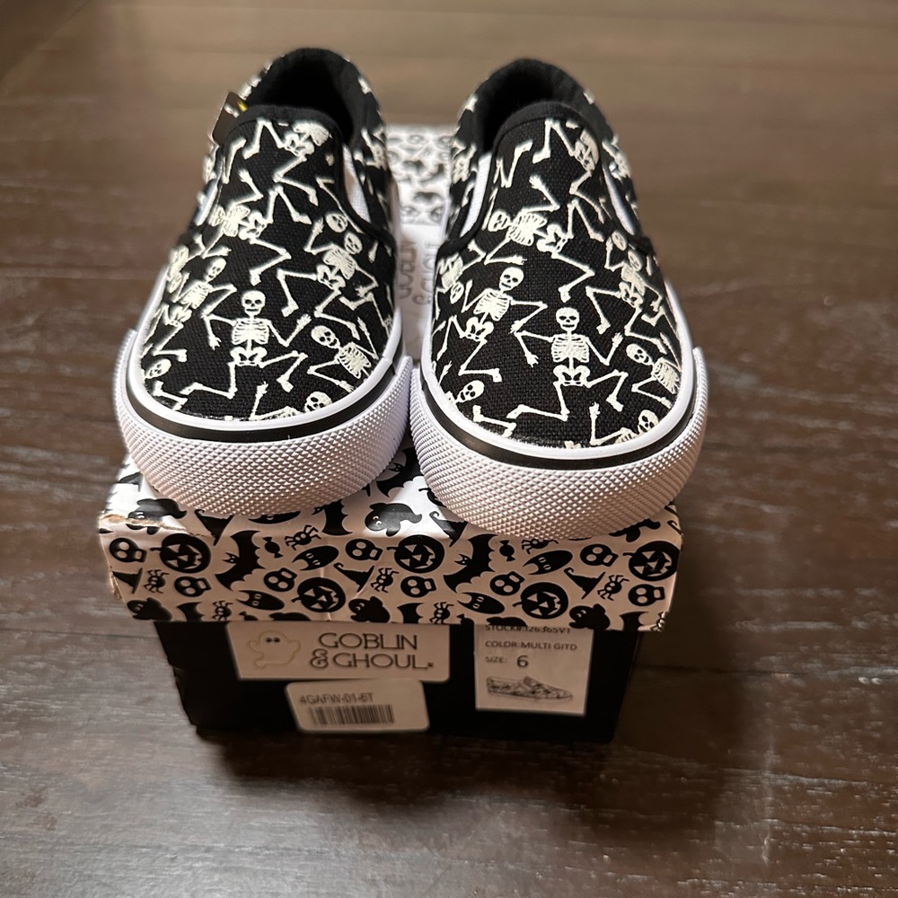 Goblin and Ghoul Halloween Toddler Shoes